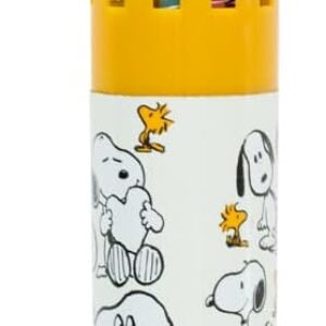 Grupo Erik Ballpoint Pen 10 Colours Peanuts Snoopy 10-in-1 Multicoloured Pen Official Snoopy Fan Item (Pack of 2)