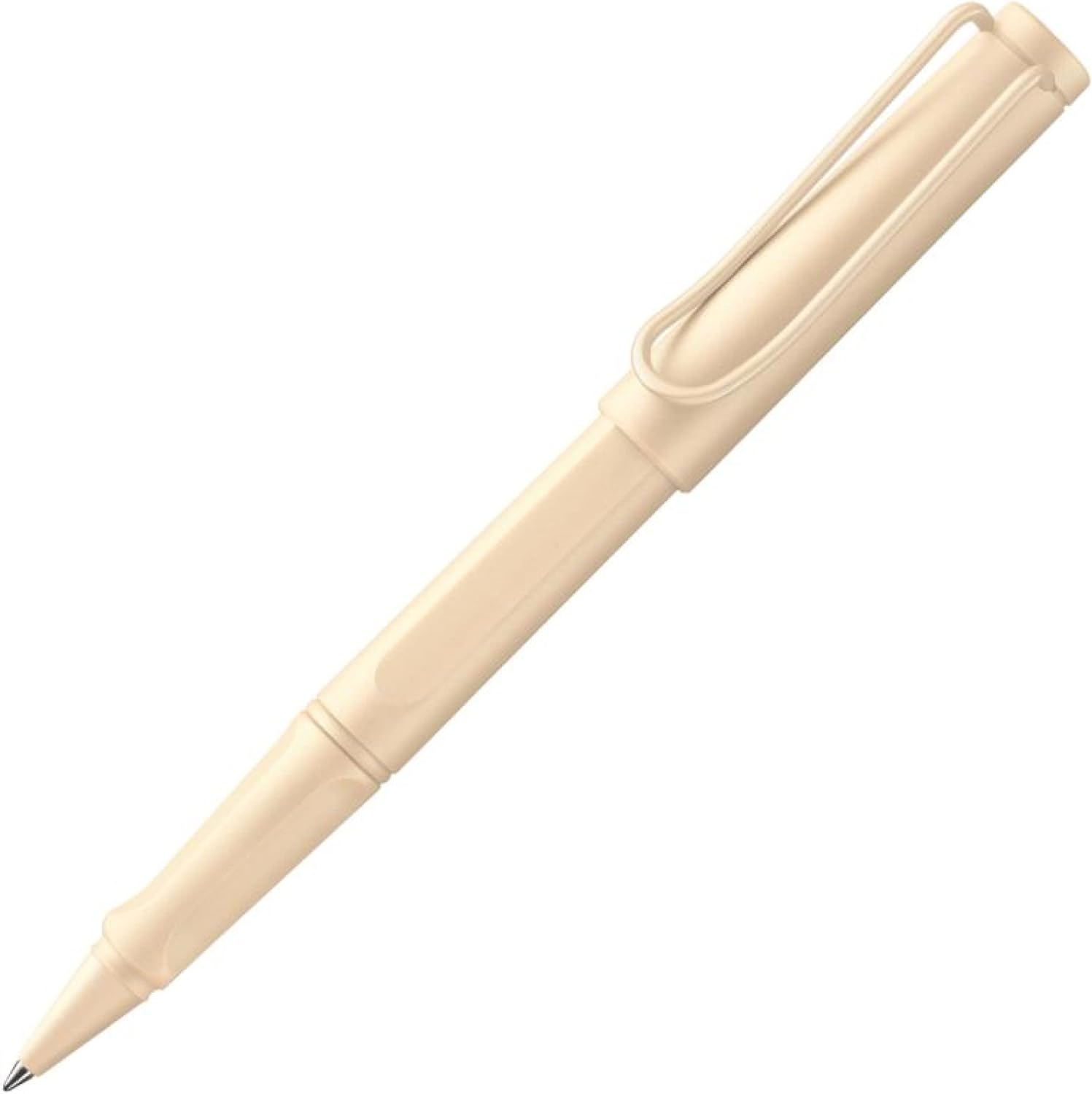 Lamy safari cozy rollerball pen 320 special edition modern rollerball pen in cream cream ergonomic handle includes rollerball pen refill M63 black line width M – Bild 2