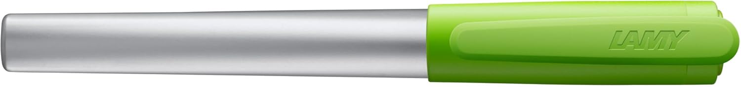 LAMY nexx 086 Fountain Pen Aluminium in Green with Non-Slip Grip and Steel Nib Size A (Beginner) – Bild 3