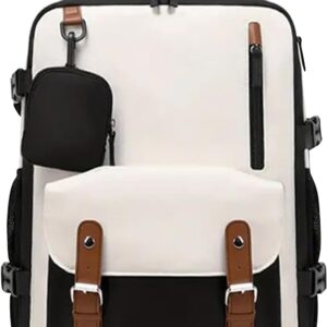 Generisch Laptop Backpack - Large Expandable Travel Backpack, Unisex Work Bag with Laptop Compartment for University, Hiking & Aeroplane Hand Luggage