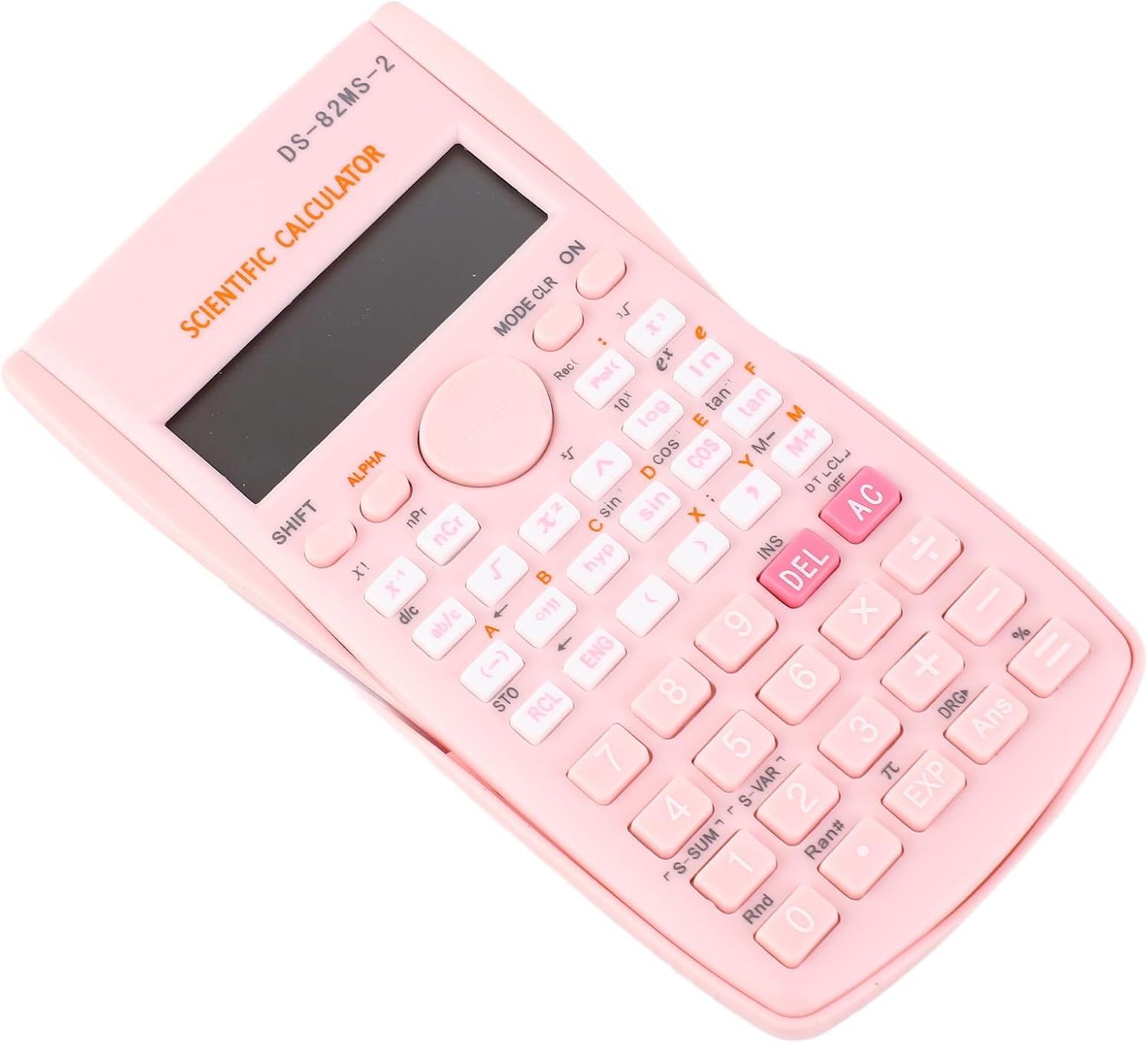 Scientific Calculator, 12-Digit Office Calculator with 240 Functions, Multifunctional Student Calculator with Large Display and Sliding Hard Cover (Rose) – Bild 8