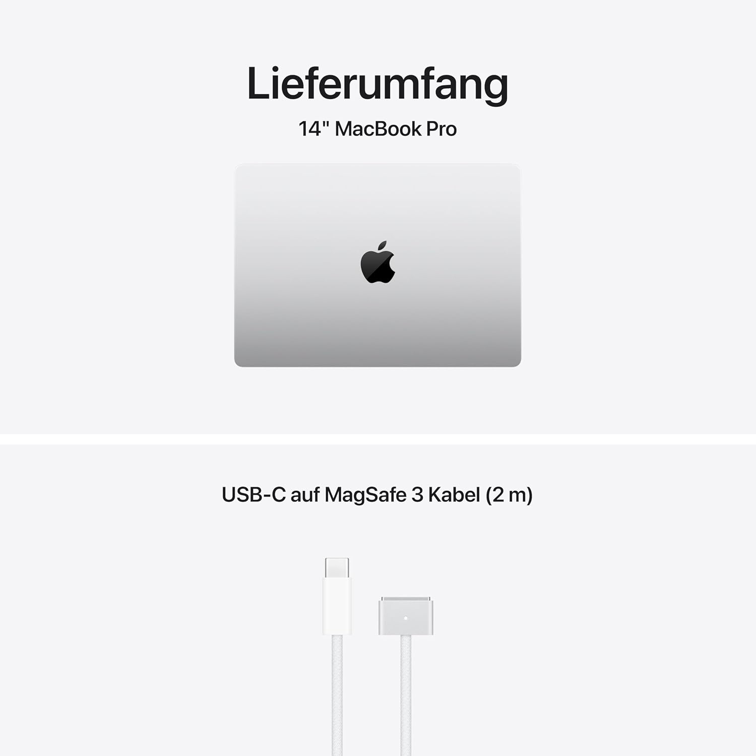 Apple MacBook Pro 14.2" Laptop with M5 Chip with 10-Core CPU and 10-Core GPU: Designed for Apple Intelligence, Liquid Retina XDR Display, 16GB Shared Memory, 1TB SSD Storage; Silver – Bild 6