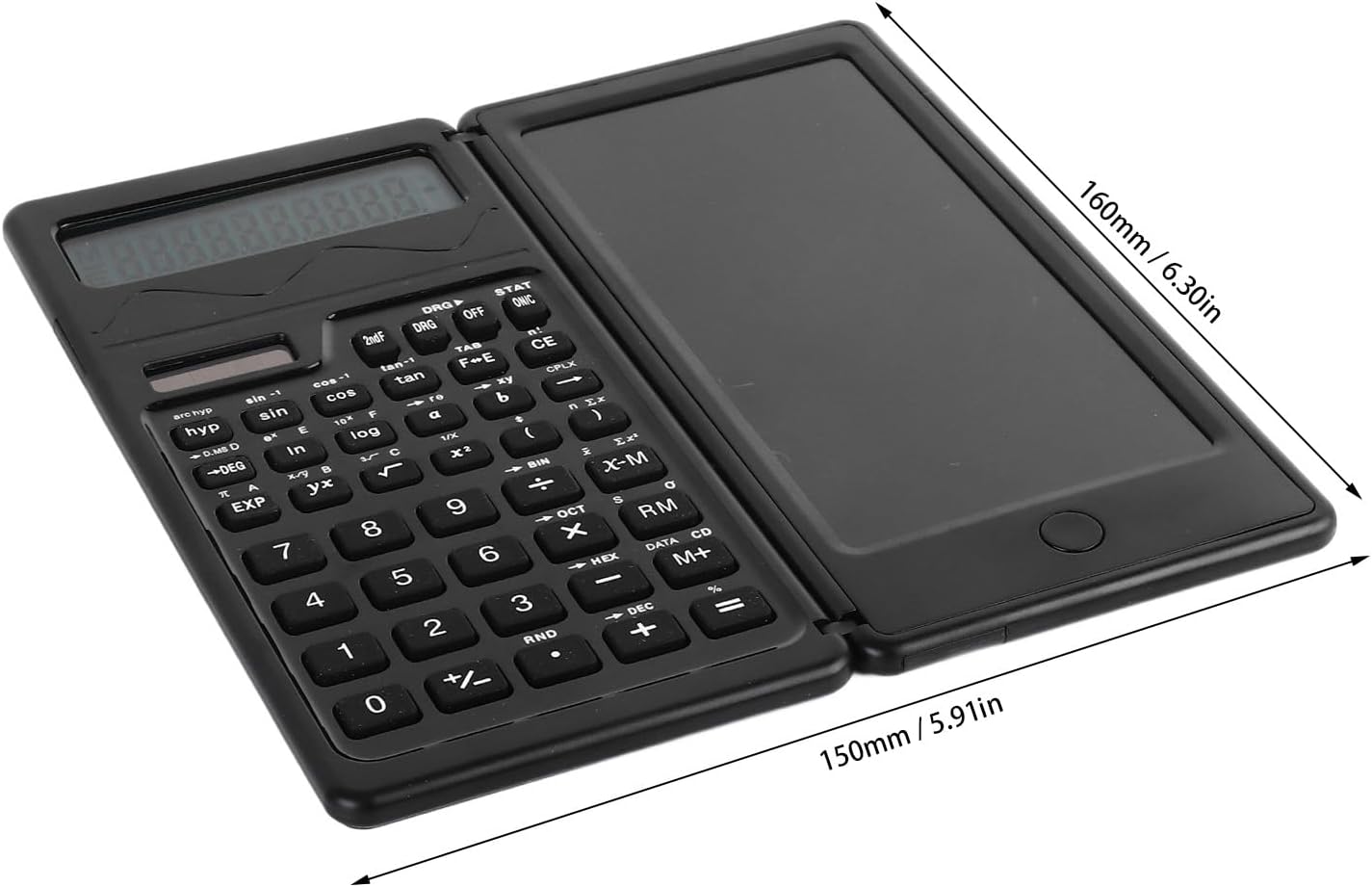 Yunir Advanced Scientific Calculator with Graphical Functions, Solar Calculator with Erasable Writing Tablet and Pen, for Advanced Courses, Advanced Courses – Bild 6
