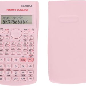 Scientific Calculator with 240 Functions and Sliding Cover, Math Calculator with Two-Line Display for School Exams, Statistics Engineering Calculator for the