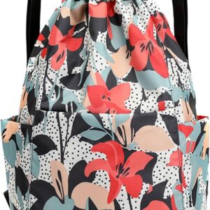 FAVORTALK Turnbeutel Wasserabweisend String-Tasche Fitnessstudio Rucksack Sportrucksack für Jungen und Mädchen,JSB033