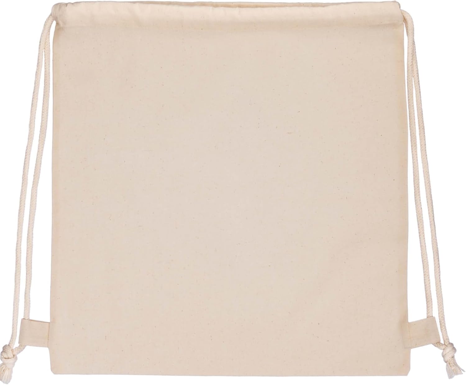 Cotton Gym Bag Unprinted - 5 | 10 | 25 Pack - For Painting and Printing - Oeko-Tex® Tested - Drawstring Bags - for Sports, Travel, School and Leisure – Bild 5