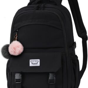 School Backpack Boys Girls Large Backpack Women Men Waterproof with Laptop Compartment 15.6 Inch Backpack Lightweight School Bag Daypack Anti-Theft Backpack for School Work Travel,