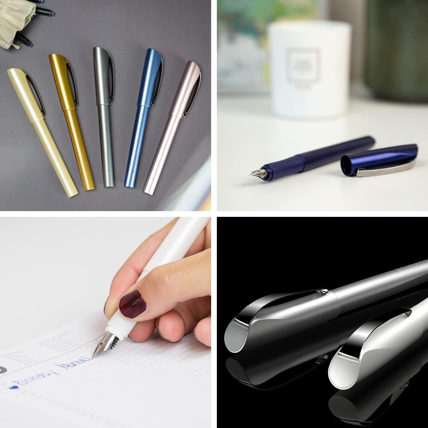 Schneider Ceod Shiny Fountain Pen for Left- and Right-handed People Medium – Bild 2
