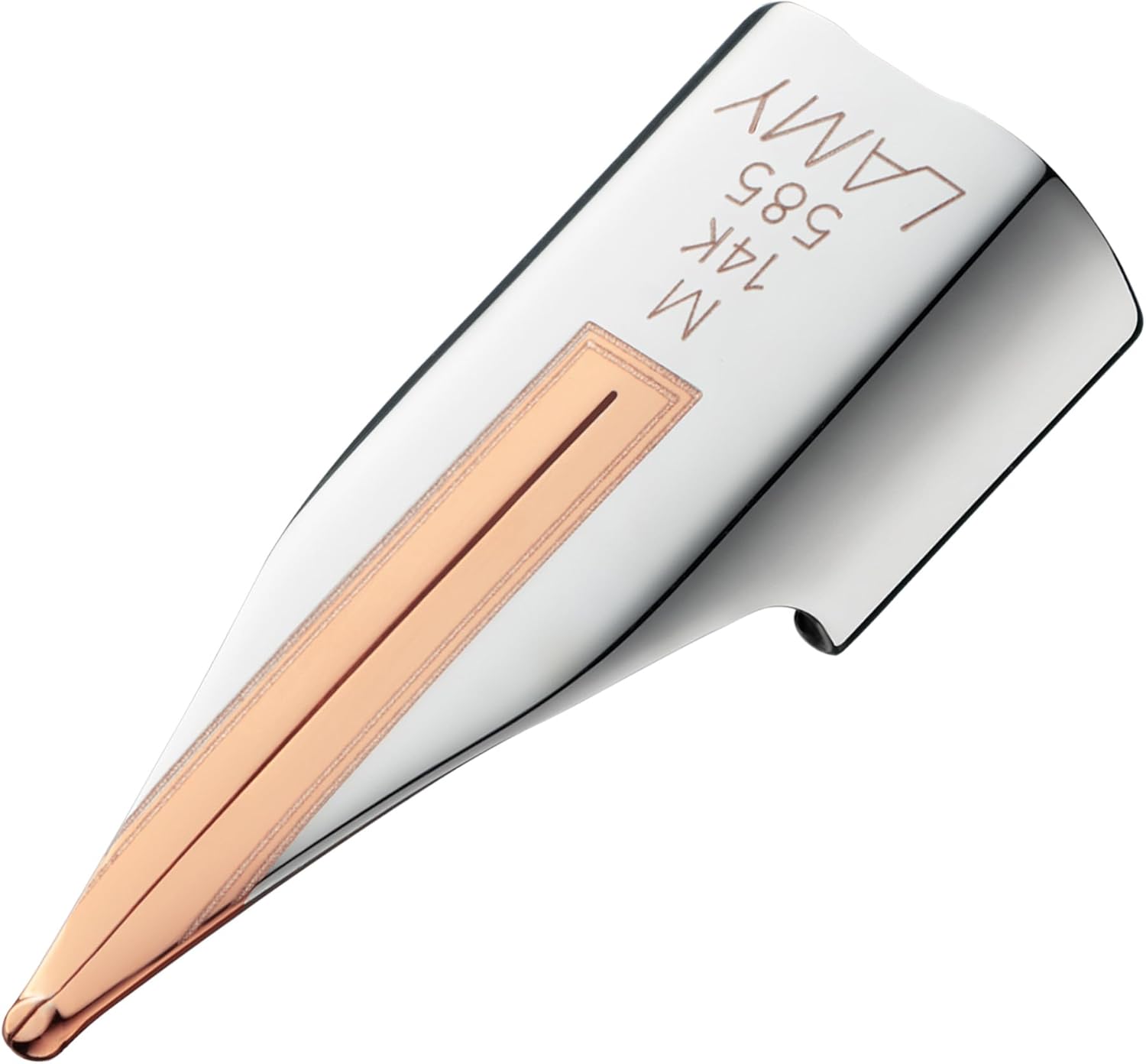 Lamy Z 58 Nib 888-14 Carat Gold Nib Bicolour (Silver Rose Gold) - Partially Palladium Plated - Suitable for Dialog CC Fountain Pen - Nib Size M