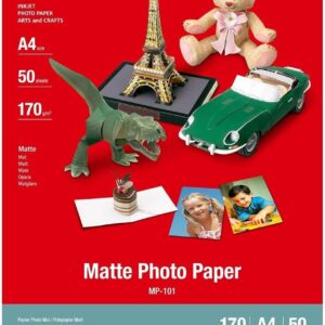 Canon MP101 Matte Photo Paper (A4, 170GSM, 50 Sheets)