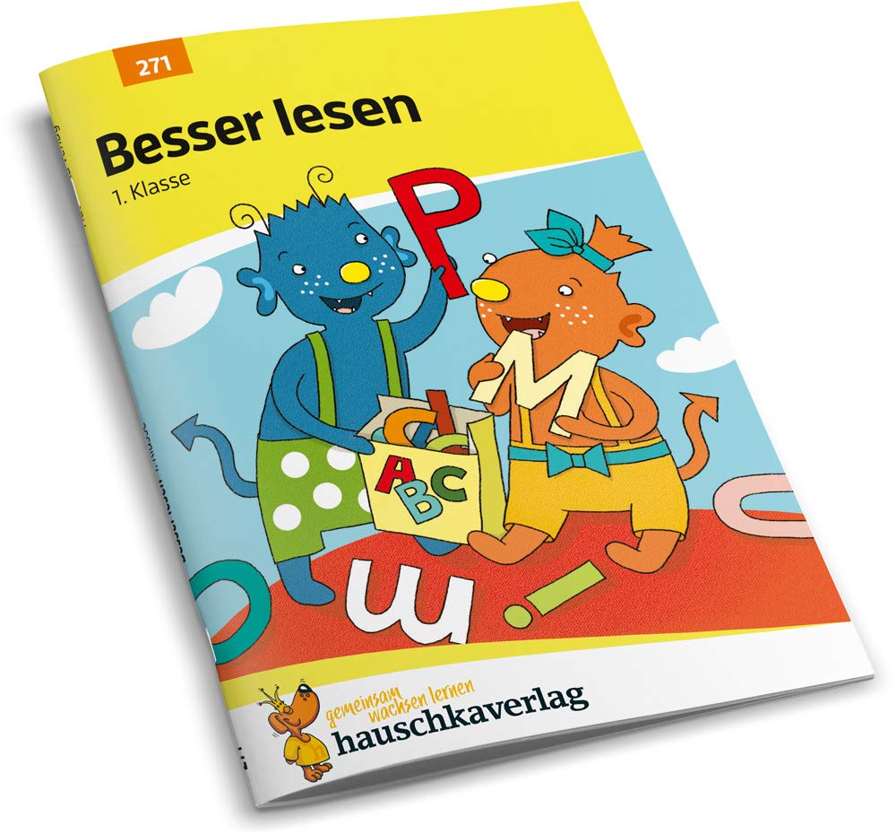 Deutsch 1. Klasse Übungsheft - Besser lesen: Silben lesen lernen 1. Klasse für Erstleser. Wie im Unterricht: Erklärungen mit Übungen und Lösungen (Forder- und Förderhefte, Band 271) – Bild 2