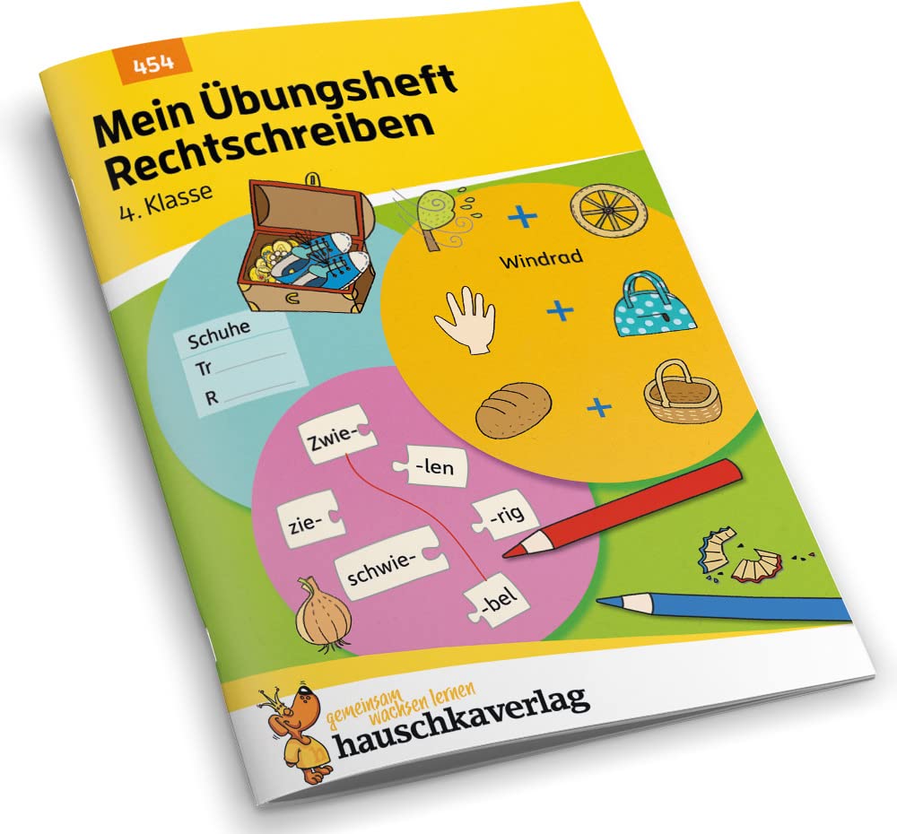 Mein Übungsheft Rechtschreiben 4. Klasse: Deutsch-Aufgaben mit Lösungen - Schreiben trainieren für den Übertritt (Lernhefte zum Üben und Wiederholen, Band 454) – Bild 2