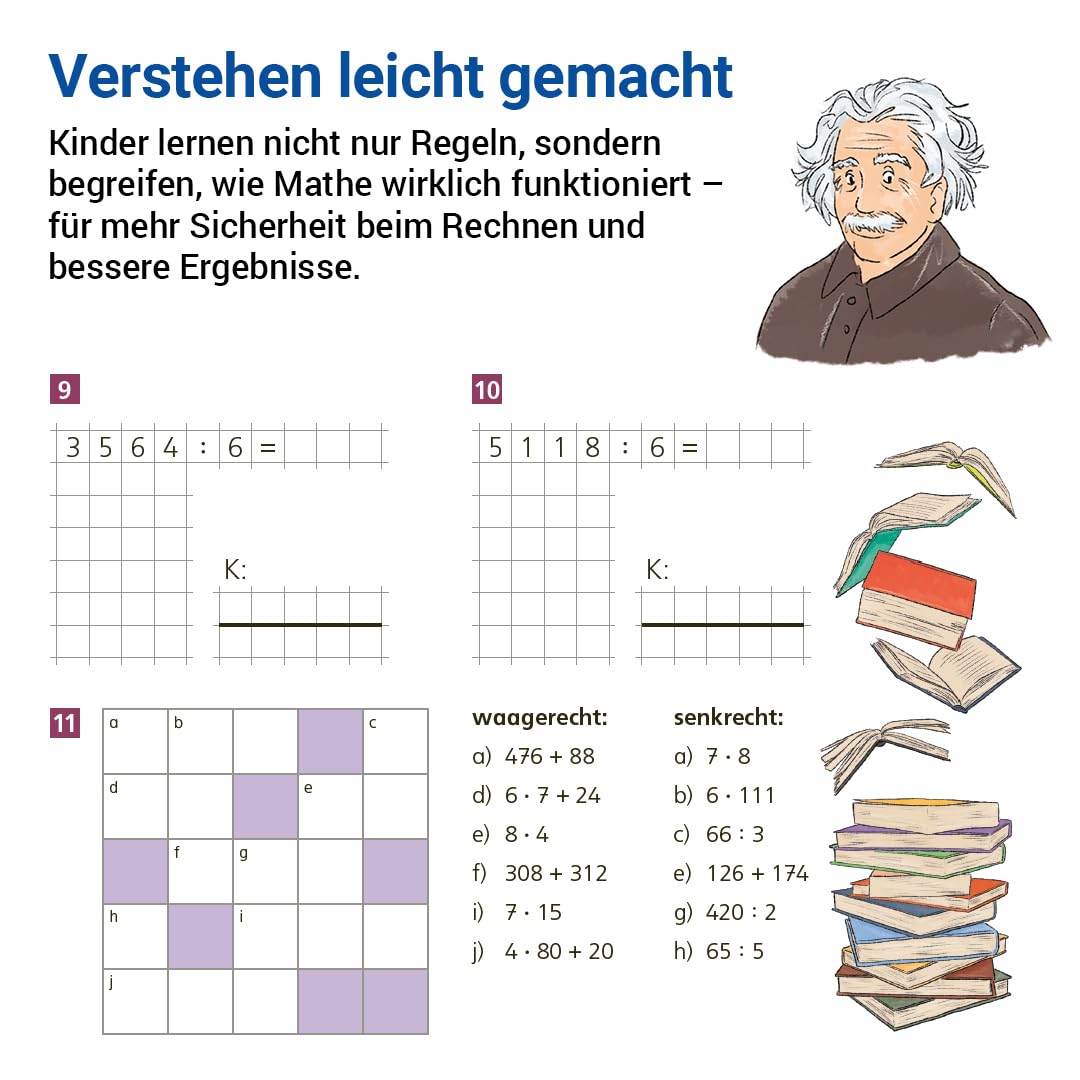 Das Übungsheft Mathematik 5 – Überarbeitete Neuauflage | Denk- und Rechentraining | Tägliches 5-Minuten-Training | Inkl. Lösungen & Lernsoftware online | 64 Seiten – Bild 3