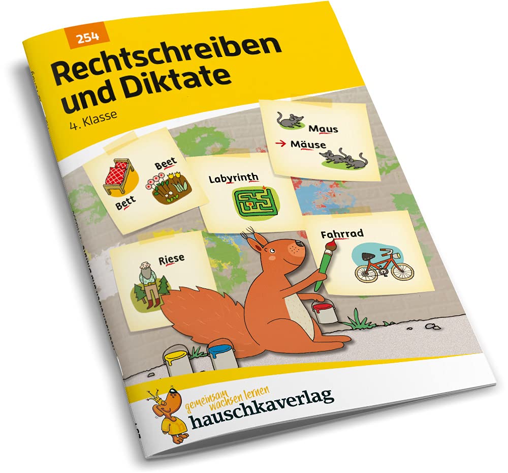 Deutsch 4. Klasse Übungsheft - Rechtschreiben und Diktate: Rechtschreibung, Groß- und Kleinschreibung. Fir für den Übertritt: Erklärungen mit Übungen und Lösungen (Forder- und Förderhefte, Band 254) – Bild 2