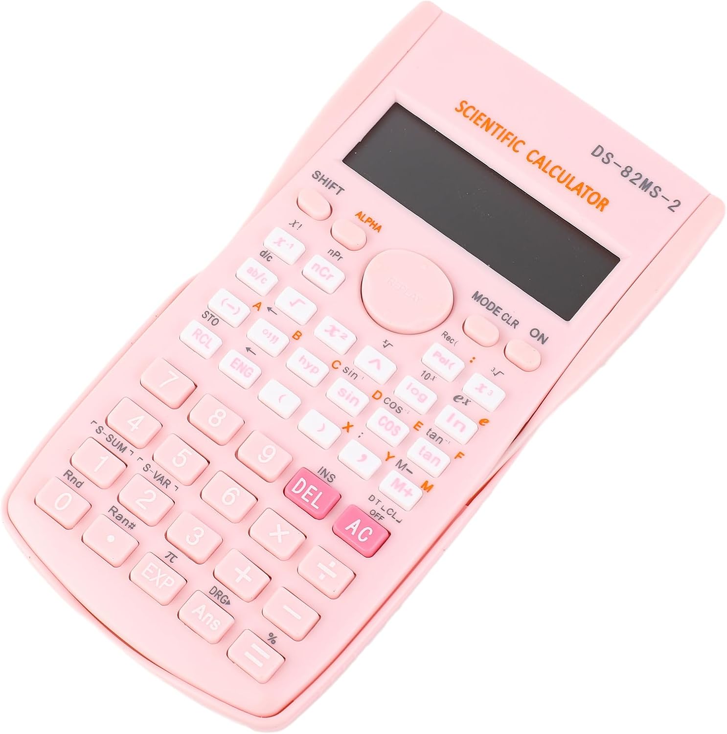 Scientific Calculator, 12-Digit Office Calculator with 240 Functions, Multifunctional Student Calculator with Large Display and Sliding Hard Cover (Rose) – Bild 3