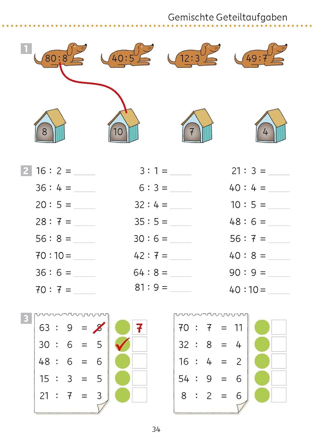 Mein Übungsheft Rechnen 2. Klasse: Mathe-Aufgaben mit Lösungen im Zahlenraum bis 100 (Lernhefte zum Üben und Wiederholen, Band 432) – Bild 7