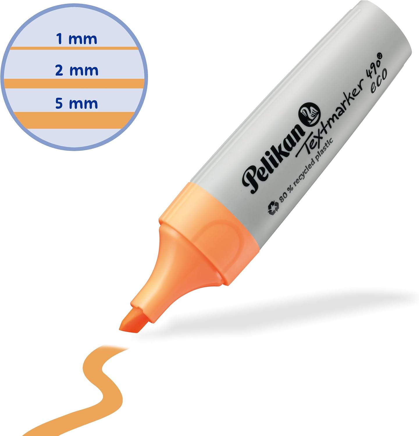 Pelikan Highlighters 490 eco Neon Orange Pack of 10 in Folding Box – Bild 5