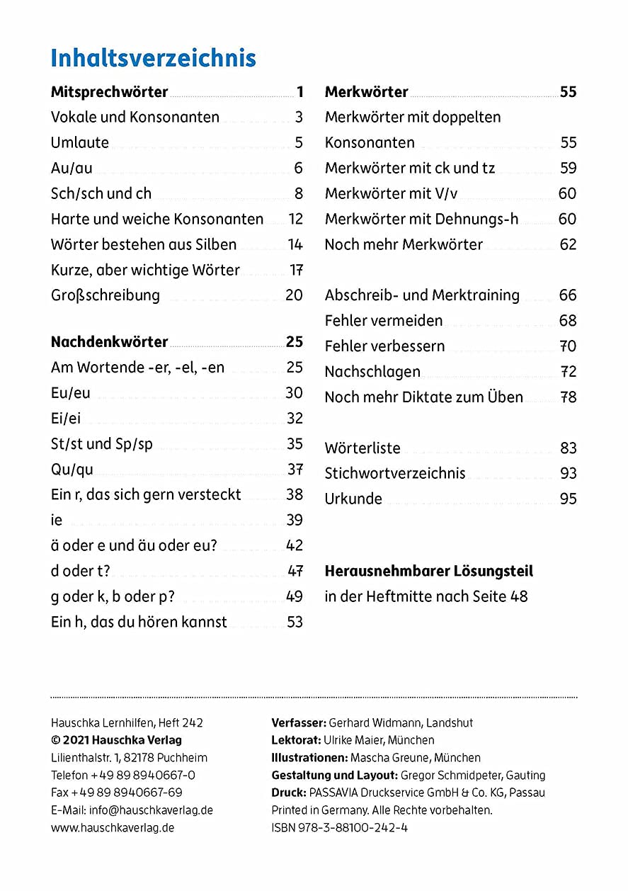 Rechtschreiben und Diktate 2. Klasse – Bild 3