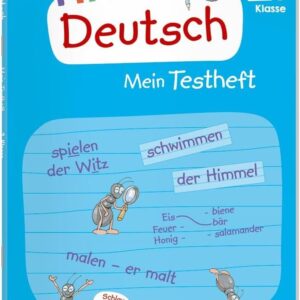 Fit für Deutsch 2. Klasse. Mein Testheft / Fit für die Schule / Lernhilfe / Wie richtige Klassenarbeiten / Bewertung nach Notenschlüssel: Wissen ... Grammatik (Fit für die Schule Mein Testheft)