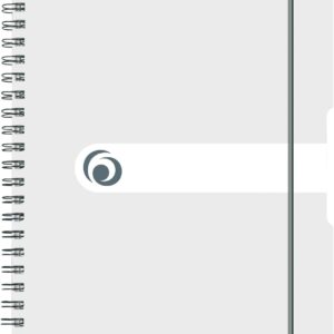 Herlitz To Go Spiral Pad A5 Pack of 2 Wood-Free Paper 80 Sheets A4