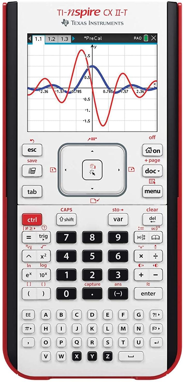 Texas Instruments TI-Nspire CX II FC Graphing Calculator NSCX2/FC/6E8/A – Bild 4