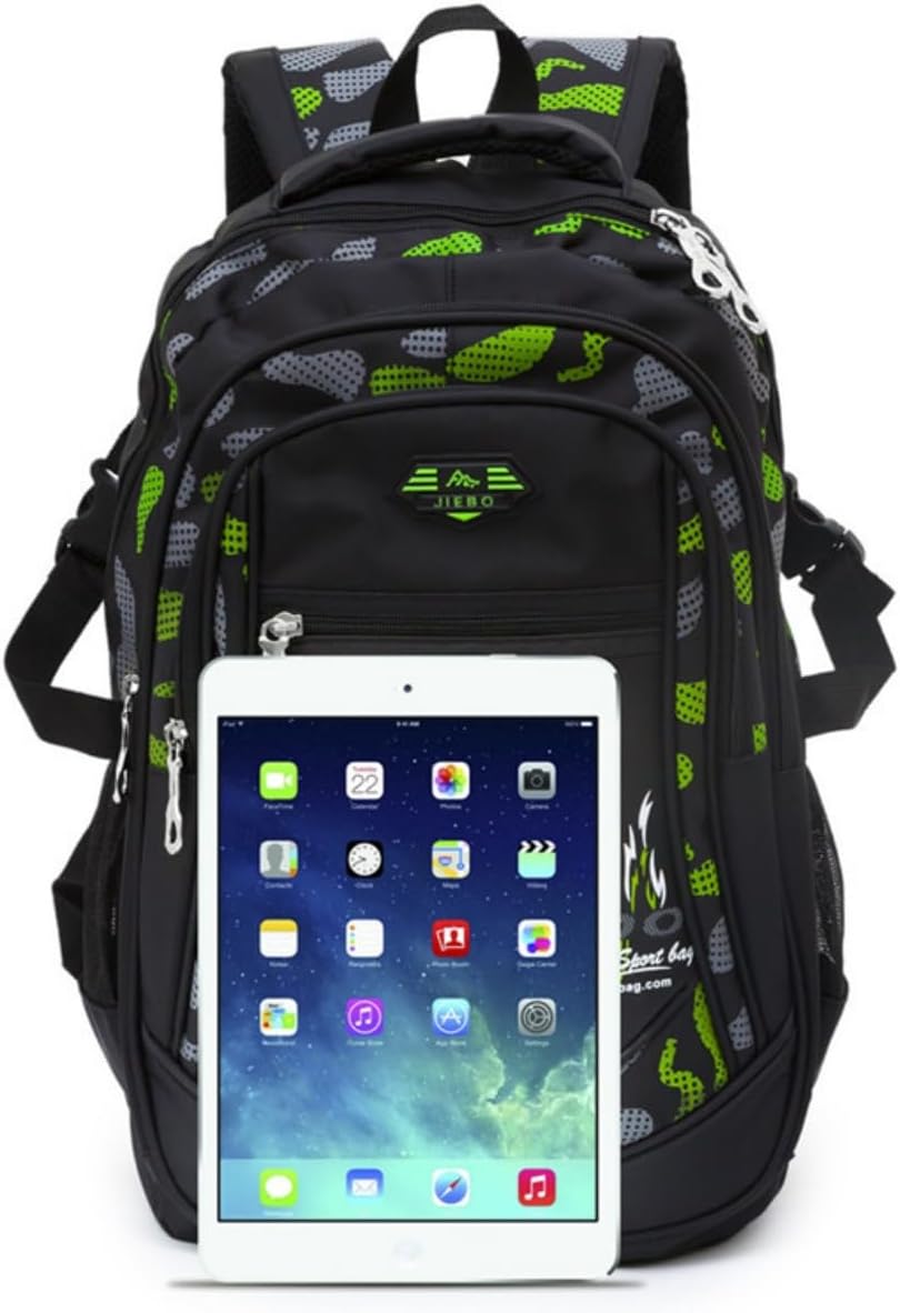 Boys Backpack School Bag Secondary Backpack Teenager Students Durable Heavy Duty Large Kids Book Bags Waterproof – Bild 2