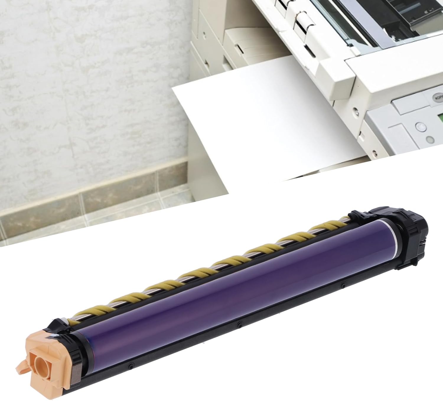 Mwrode Printer Drum Cartridge, Colour Copier, Photosensitive Unit, Replacement Copier Accessories for Xrox School Office Home Printer – Bild 3