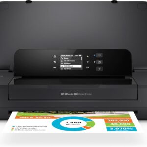 HP Officejet 200 Mobile inkjet printer Colour 4800 x 1200 DPI A4 Wi-Fi