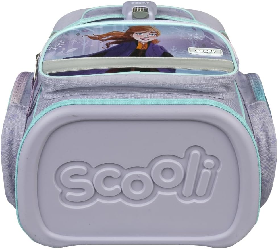 Primus-Versand Eiskönigin II Frozen-SCOOLI Undercover EasyFit School Bag Set 8 Pieces with Sports Bag, Lunch Box and Drinking Bottle, Dark Blue, Size: 36.5 x 33 x 29 cm, Zhhqas 1583 – Bild 6