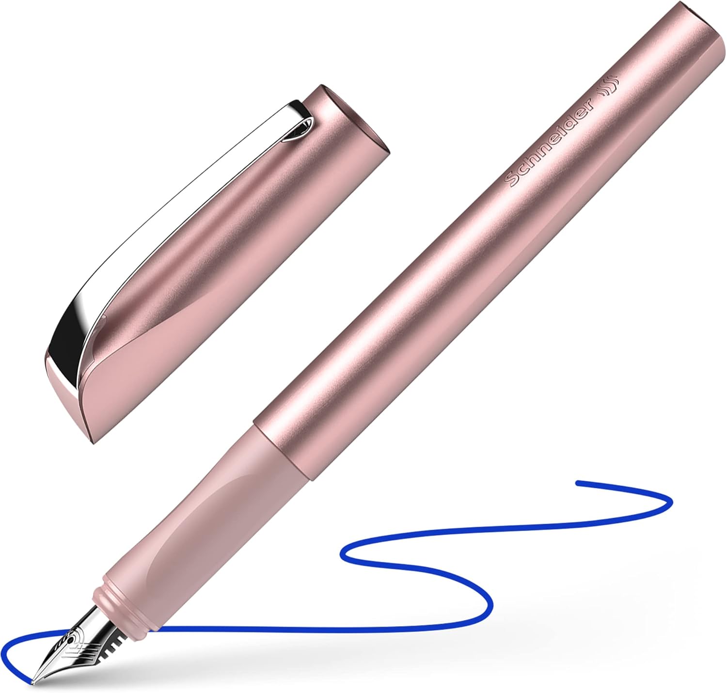 Schneider Ceod Shiny Fountain Pen for Left- and Right-handed People Medium