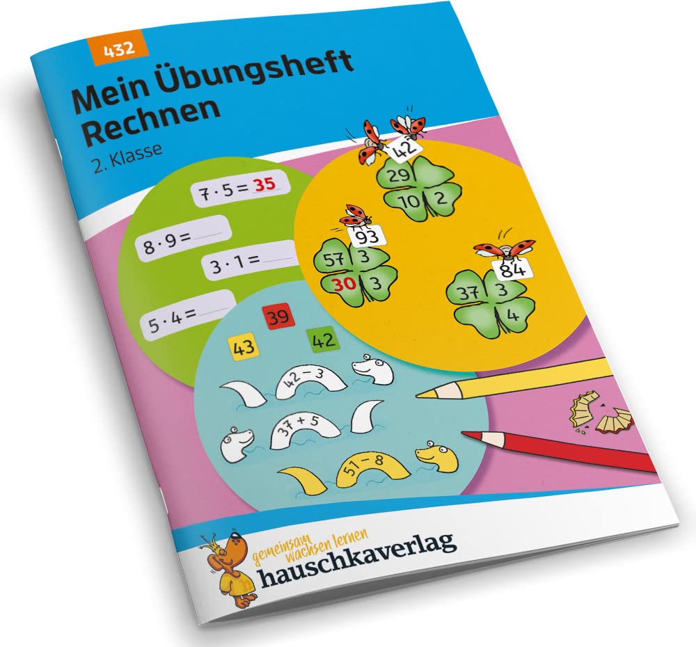 Mein Übungsheft Rechnen 2. Klasse: Mathe-Aufgaben mit Lösungen im Zahlenraum bis 100 (Lernhefte zum Üben und Wiederholen, Band 432) – Bild 2