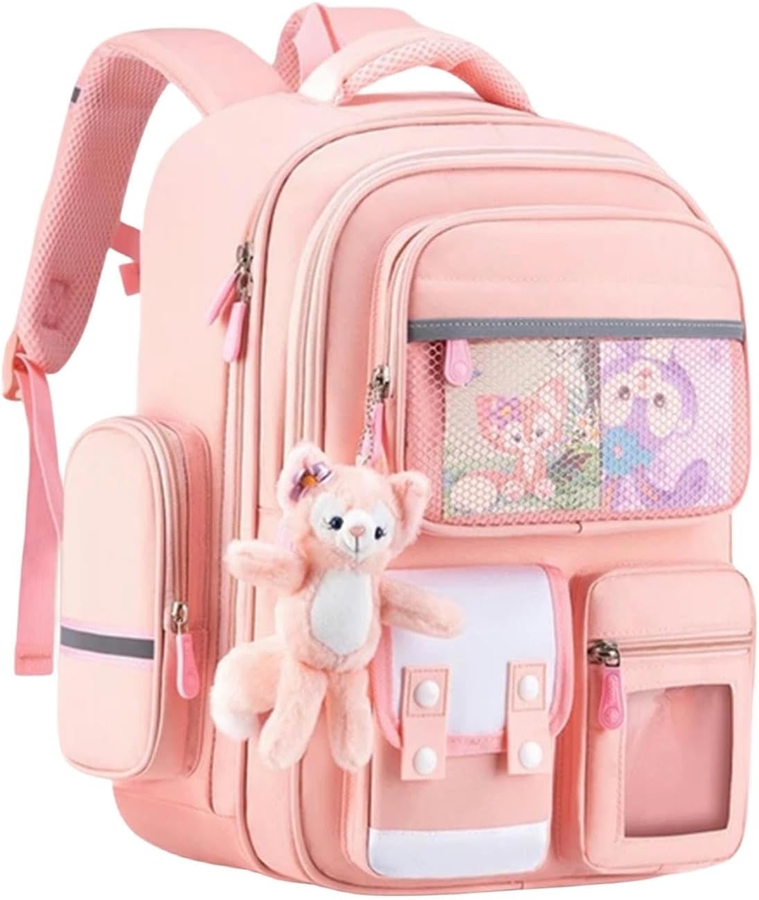 School Bag Primary School Bags to Protect the Spine and Relieve School Bags for Children in First to Second Grade
