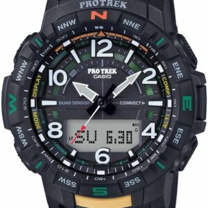 Casio Watch PRT-B50-1ER, black, Strap.