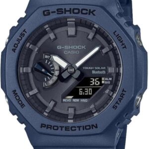 Casio Watch GA-B2100-2AER, blue, Strap.