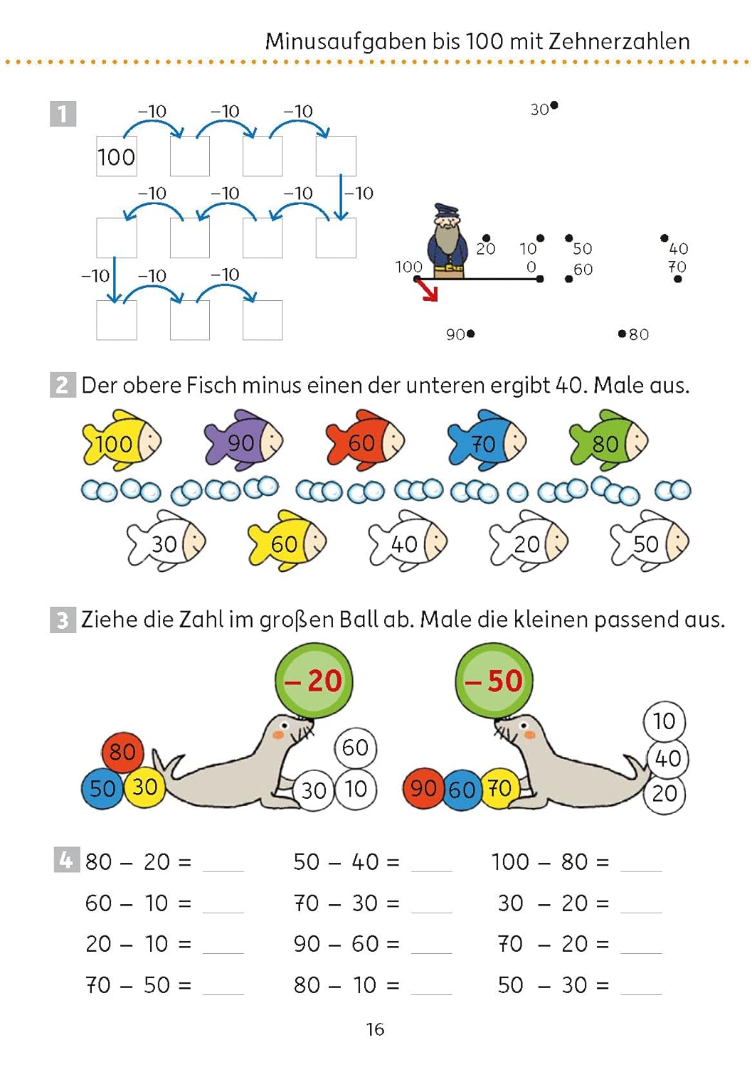 Mein Übungsheft Rechnen 2. Klasse: Mathe-Aufgaben mit Lösungen im Zahlenraum bis 100 (Lernhefte zum Üben und Wiederholen, Band 432) – Bild 5