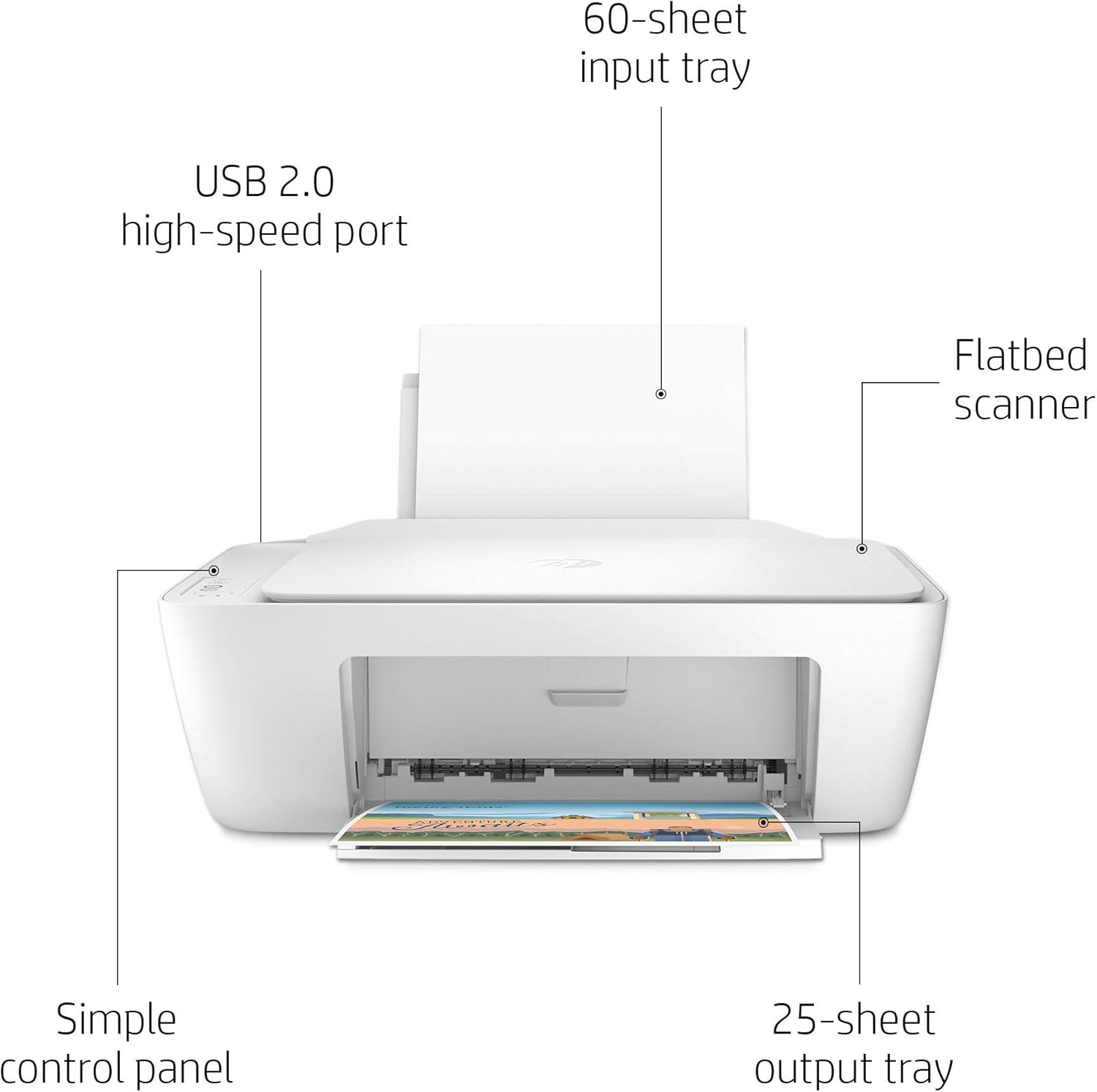 HP DeskJet 2320A Thermal Inkjet Printer A4 4800 x 1200 DPI 7.5 ppm – Bild 5