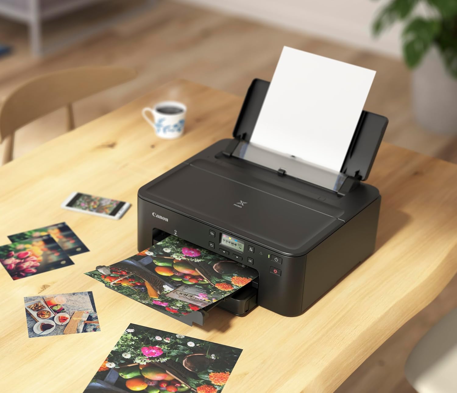 Canon PIXMA TS705a Pure Inkjet Printer (No Scan & Copy, Wi-Fi, Duplex, 5 Separate Inks, AirPrint, A4, Black) – Bild 8