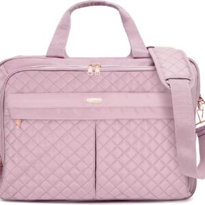 17.3 Inch Laptop Bag Women Men Laptop Bag Waterproof Briefcase for Business Travel School Work Bag, Light Purple Pro – Stronger metal eyelets for higher load