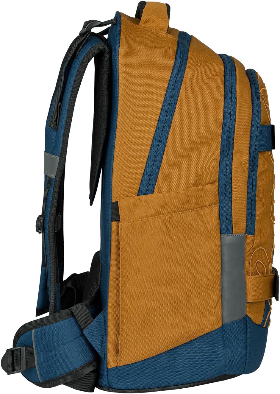 Baagl School Backpack Set Boys Girls Teenagers 3 Pieces Skateboard Backpack Skate MAX School Bag from 3rd Grade, Primary School Satchel with Chest Strap, Ergonomic School Bag, 30 L, DUO, L – Bild 3