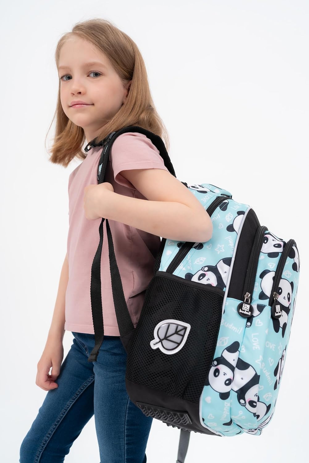 budmil School Backpack Set, 3 Pieces, School Bag from 1st Grade Primary School, Ergonomic Satchel for Girls and Boys, 26L Satchel with Chest Strap – Bild 7