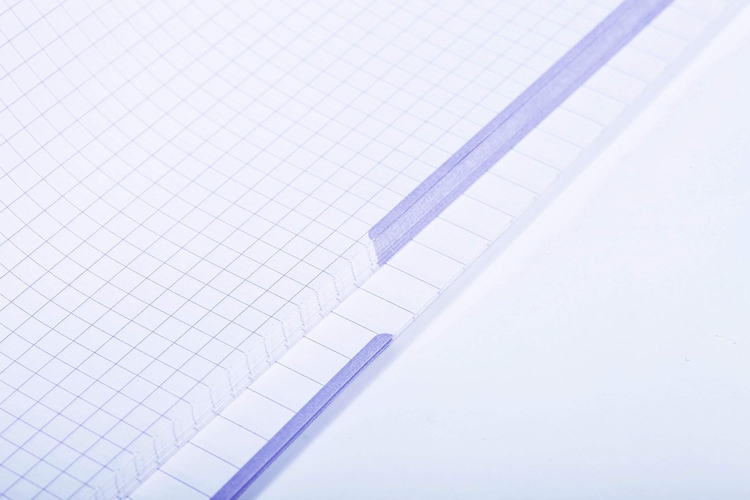 Clairefontaine 82526C College Notepad (9 x 14 cm, Duo, 40 Sheets Squared and 40 Lined Sheets) 1 Piece Red/Blue – Bild 5