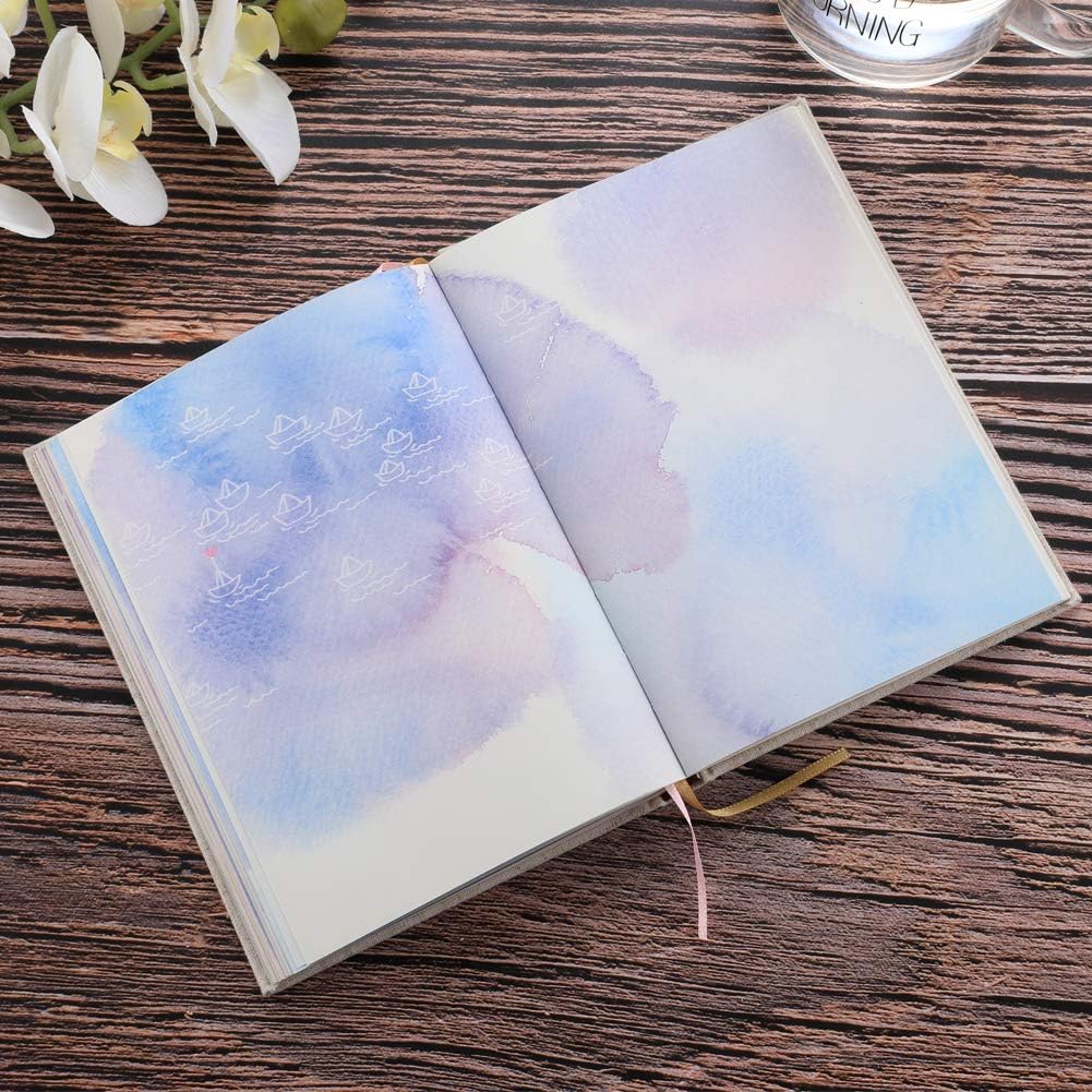 siixu Blank Notebook, Hardcover Journals, 100gsm Paper, Perfect for Home, School, Writing and Notes, 192 Pages – Bild 4