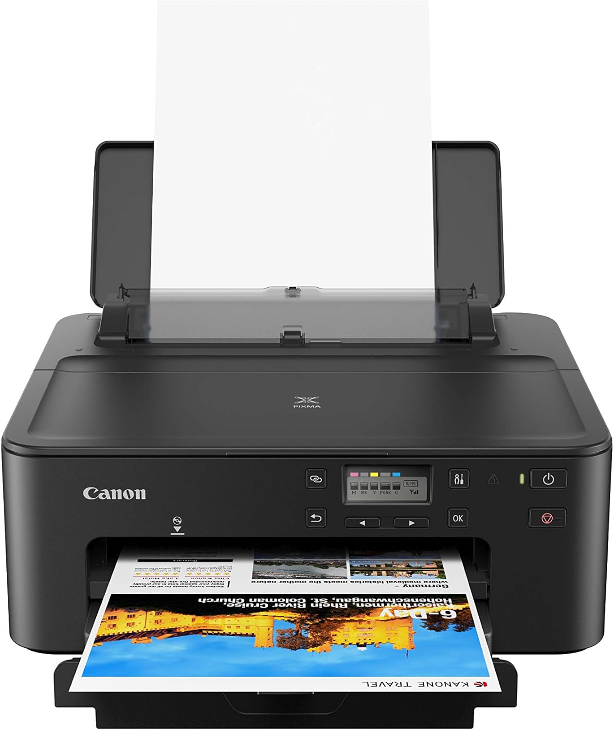 Canon PIXMA TS705a Pure Inkjet Printer (No Scan & Copy, Wi-Fi, Duplex, 5 Separate Inks, AirPrint, A4, Black)