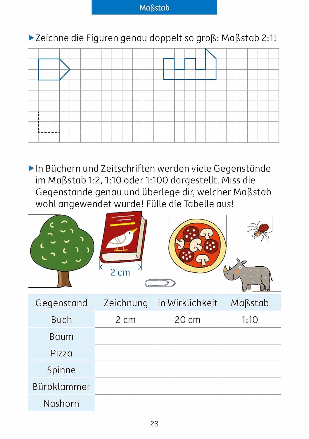 Quer durch die 4. Klasse, Mathe und Deutsch - Übungsblock – Bild 6