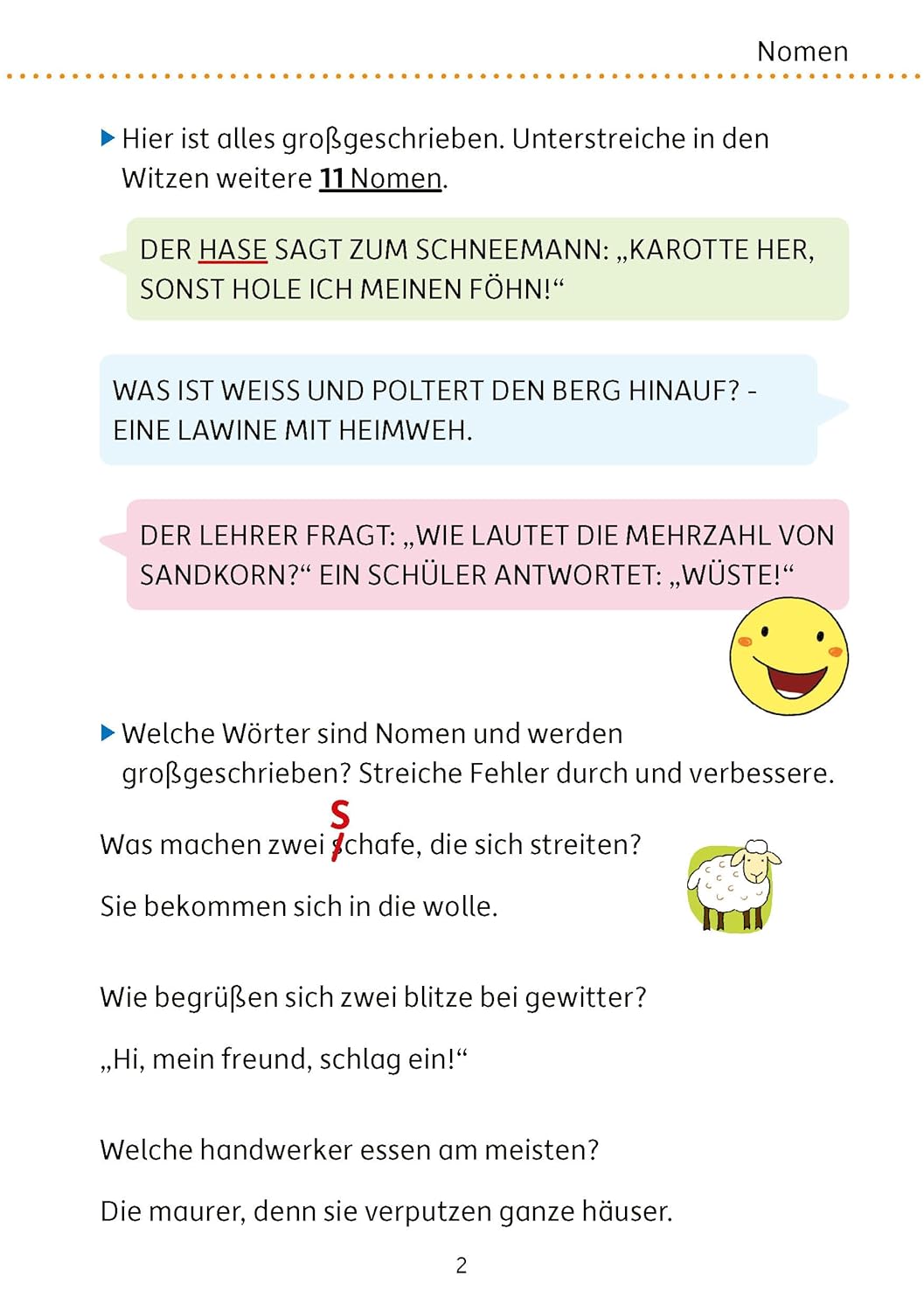 Mein Übungsheft Grammatik 3. Klasse: Lernhilfe Deutsch 3. Klasse, Grammatik lernen – Wortarten, Satzarten und Satzglieder (Lernhefte zum Üben und Wiederholen, Band 413) – Bild 5