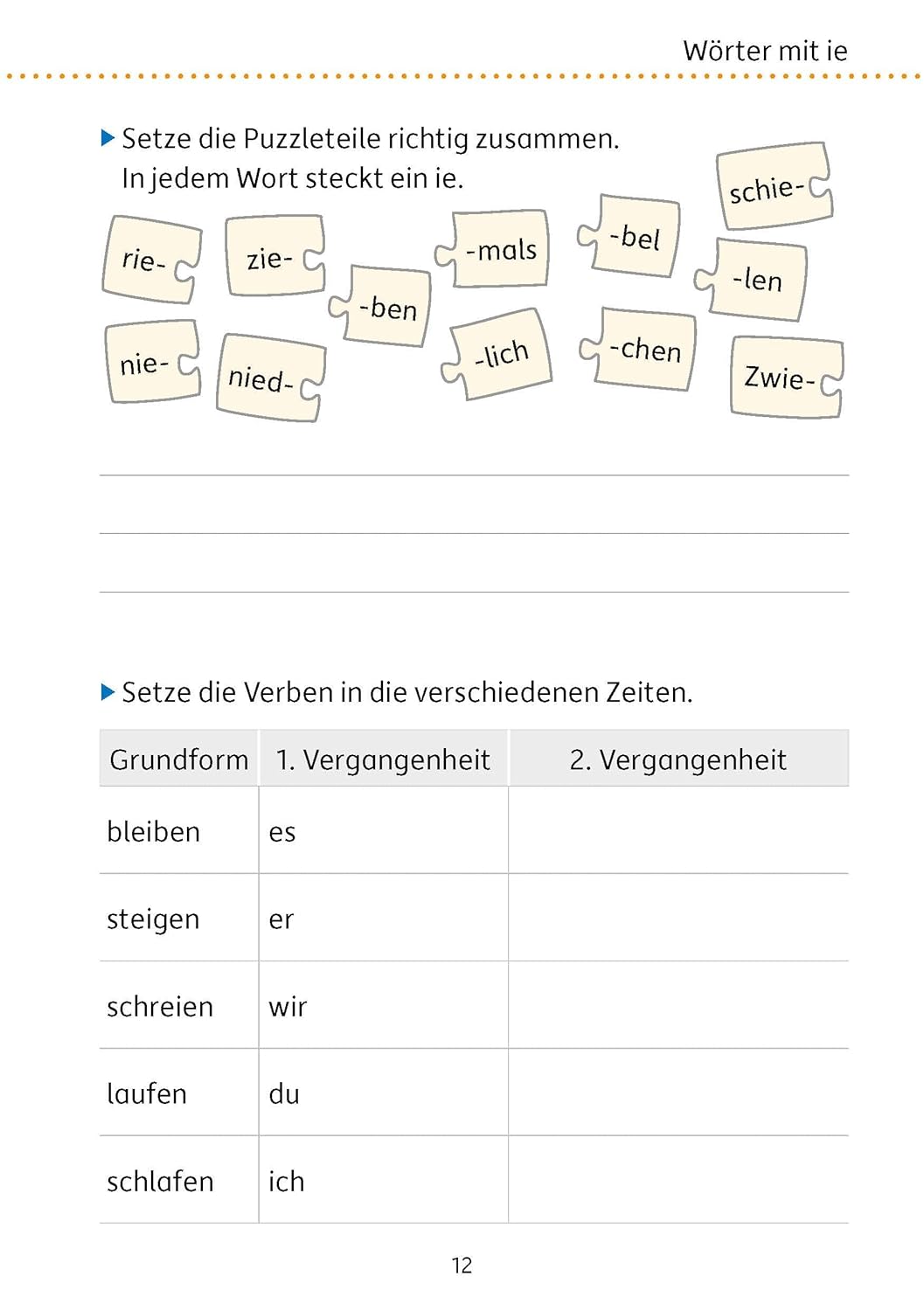 Mein Übungsheft Rechtschreiben 4. Klasse: Deutsch-Aufgaben mit Lösungen - Schreiben trainieren für den Übertritt (Lernhefte zum Üben und Wiederholen, Band 454) – Bild 8