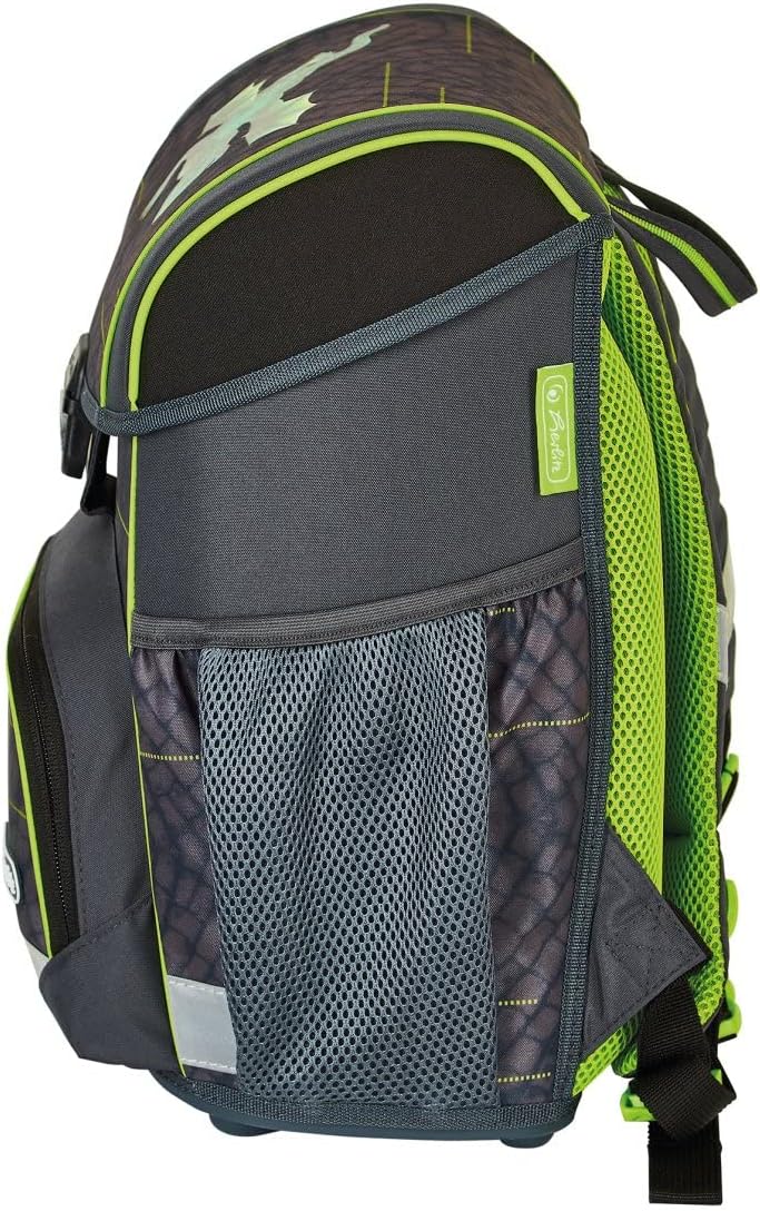 Herlitz School Backpack Loop Youth School Bag Back Bag Volume 16 L Men Women Unisex Sporty For Students Everyday Life Spacious Durable Dragon Quest Multicoloured Modern – Bild 3