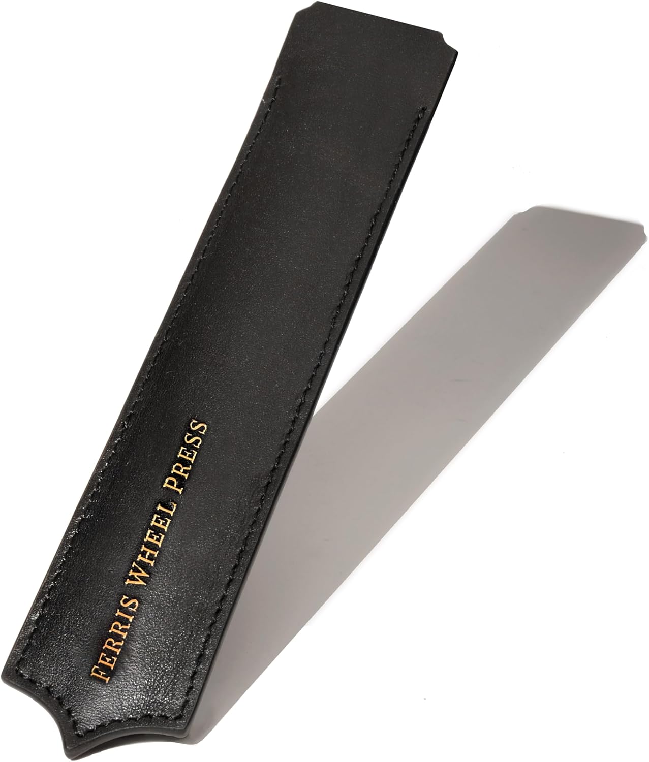 Ferris Wheel Press Joule Fountain Pen Luna Celeste Double Gold Plated, Sapphire Lacquer Finish Two-Tone Steel Nib Leather Sleeve/Medium – Bild 6
