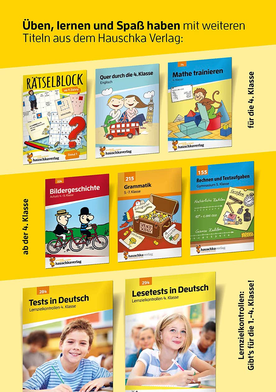 Deutsch 4. Klasse Übungsheft - Rechtschreiben und Diktate: Rechtschreibung, Groß- und Kleinschreibung. Fir für den Übertritt: Erklärungen mit Übungen und Lösungen (Forder- und Förderhefte, Band 254) – Bild 8