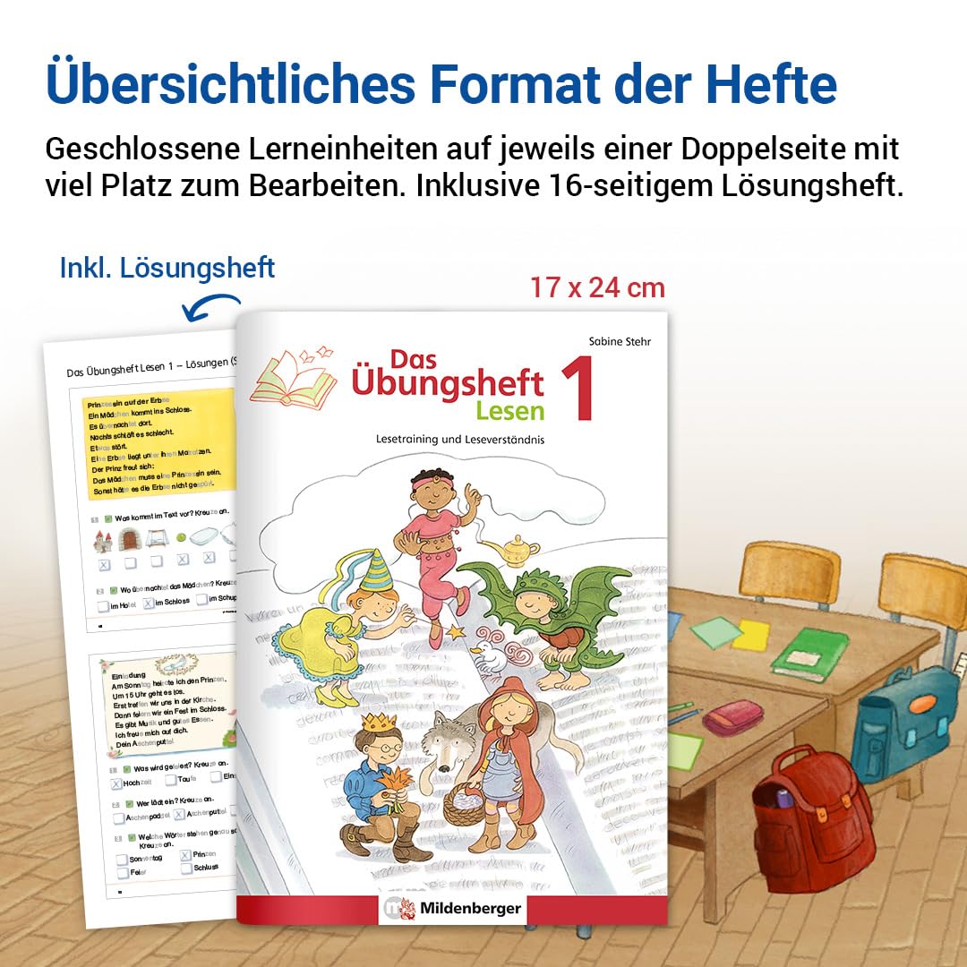 Das Übungsheft Lesen 1: Lesetraining und Leseverständnis: Lesetraining und Leseverständnis, Deutsch, Klasse 1 – Bild 8